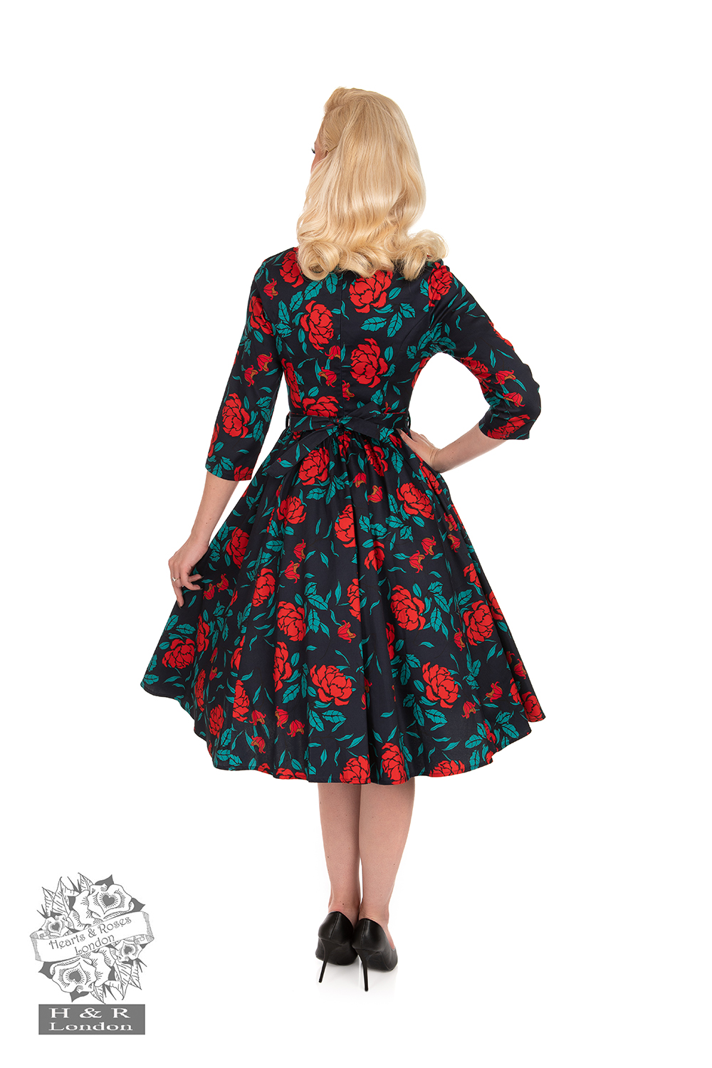 Dahlia Rose Swing Dress